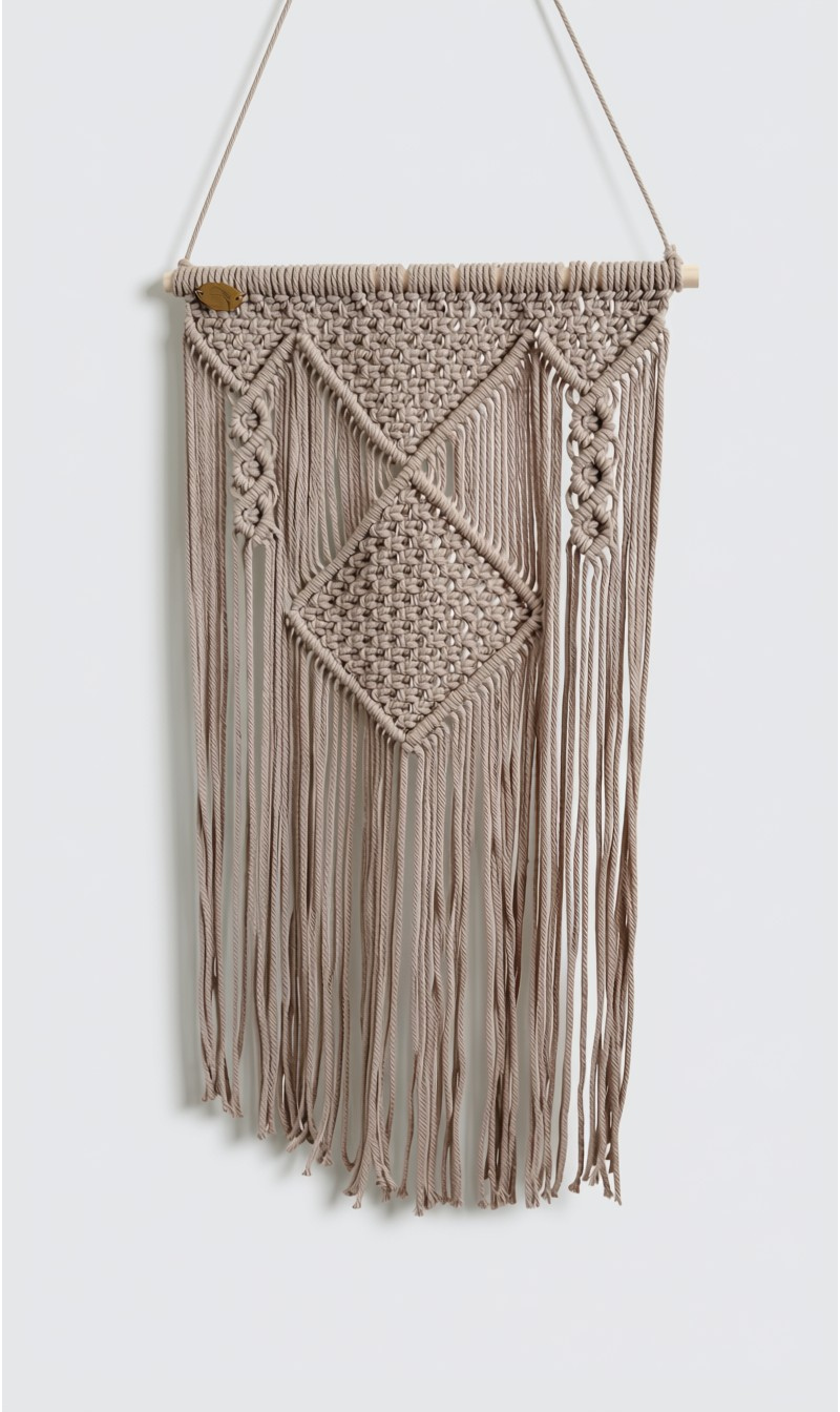 Macramé Wall Decor - Mocha